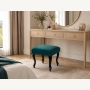 Taboret Pufa Tapicerowana Turkus LPG-0 Rozmiary